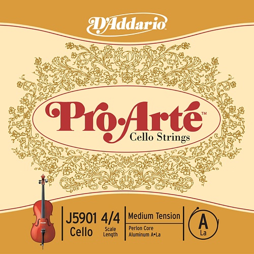 D'Addario J5901-4/4M Pro-Arte   A/    4/4,  