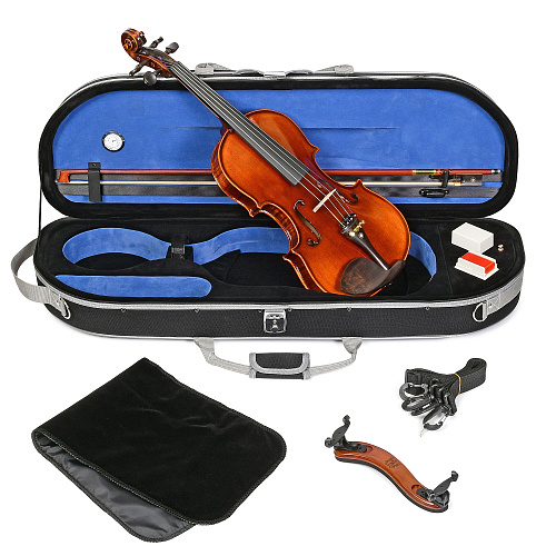 Andrew Fuchs L-4 4/4 Скрипичный комплект: скрипка, кейс, смычок, мостик, канифоль, размер 4/4