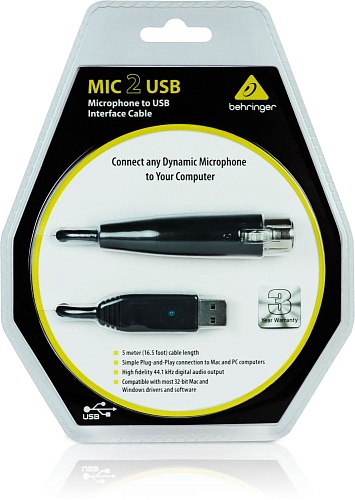 Behringer MIC 2 USB  USB-   , 5 