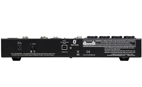 Peavey PV 10 BT 10-канальный аналоговый микшерный пульт с Bluetooth и USB