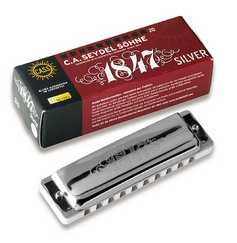 Seydel Sohne 16301BB 1847 Silver Bb Губная гармошка