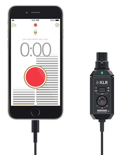 RODE i-XLR Цифровой XLR интерфейс для iOS устройств.