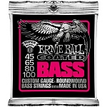 Фото:Ernie Ball P03834 Coated Super Комплект струн для бас-гитары, с покрытием, 45-100