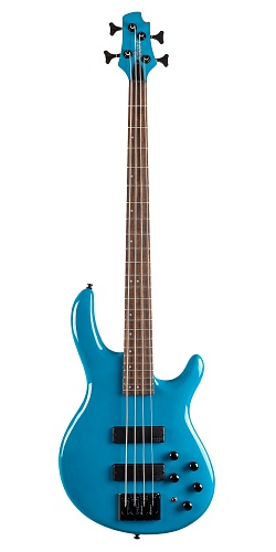Cort C4-Deluxe-CBL Artisan Series Бас-гитара, синяя,
