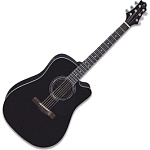 :GregBennett D1CE/BK    , dread. cutaway,  