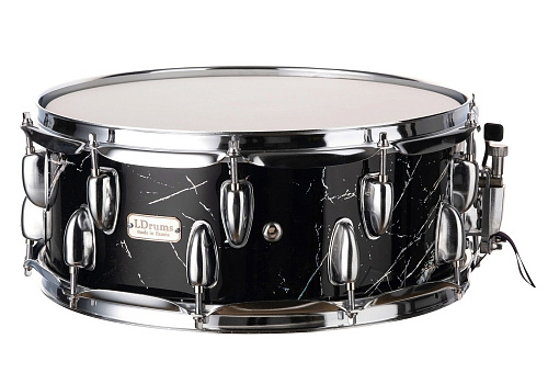 LDrums LD5404SN Малый барабан, черный мрамор,14"*5,5"