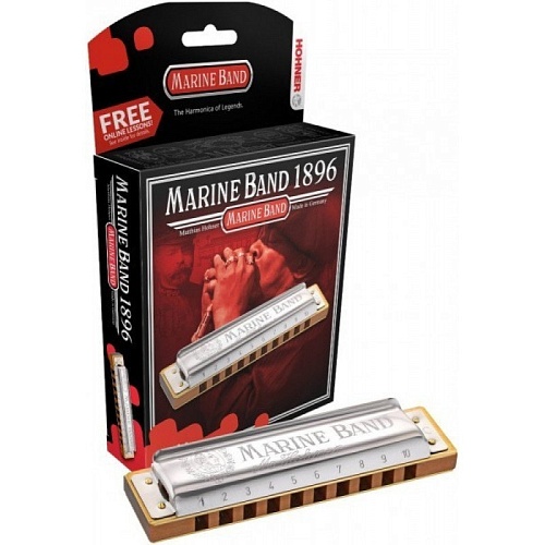 HOHNER Marine Band 1896/20 Db Губная гармошка нат.минор (M1896426X). Доступ на 30 дней к бесплатным урокам