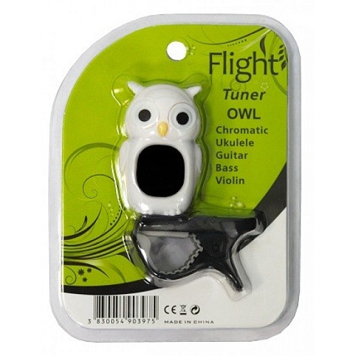 FLIGHT OWL WHITE Хроматический тюнер