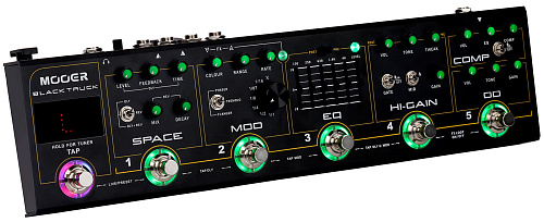 Mooer Black Truck  Мультиэффект 5-в-1, встроенный тюнер