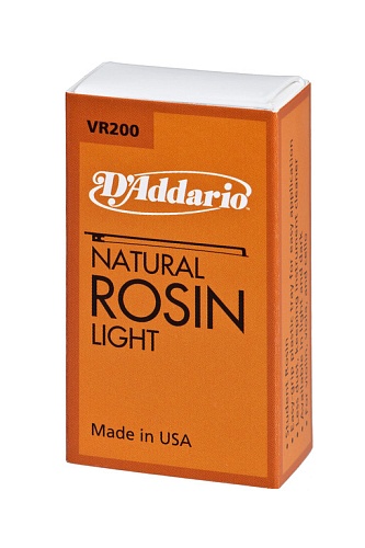 D'Addario VR200 NATURAL Канифоль натуральная светлая D`Addario