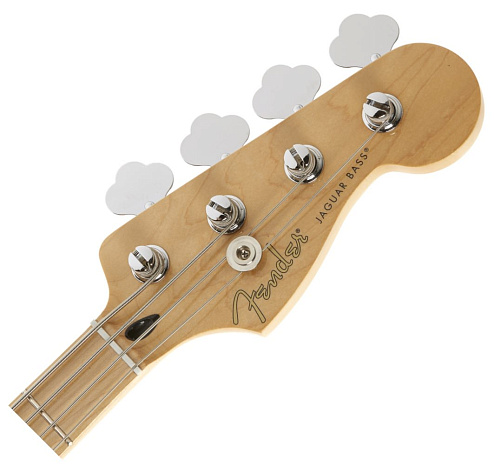 FENDER PLAYER JAGUAR® BASS, MAPLE FINGERBOARD, SILVER 4-струнная бас-гитара