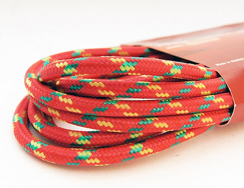 Yerasov 3LUXE-5m-RD Кабель инструментальный, 5м, прямой/угловой, красный