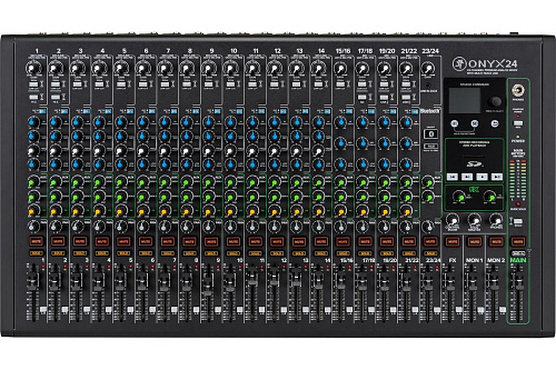 Mackie ONYX24 24-канальный микшер с поканальной записью, процессором эффектов и USB