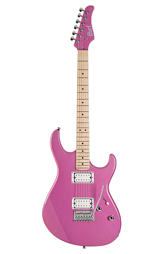 Cort G250-Spectrum-MPU G Series Электрогитара, розовая