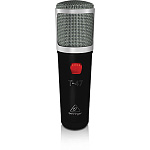 Фото:Behringer T-47   Ламповый студийный конденсаторный микрофон,кабель (10 м), кейс