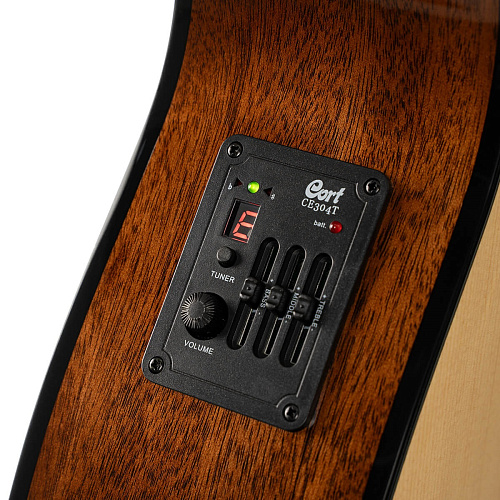 Cort L60CE-NAT Luce Series Электроакустическая гитара, цвет натуральный