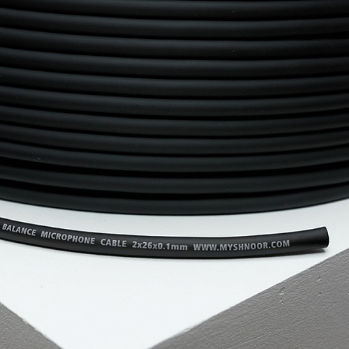 SHNOOR 226BLK-100m Микрофонный кабель, 100м