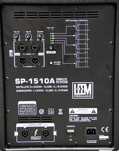 Leem SP-1510A Акустическая система, 2х10”+15”сабвуфер