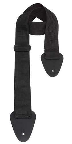 D'Andrea 1352BLK Polyweb Ремень для гитары, черный