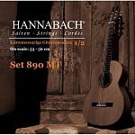 Фото:Hannabach 890MT12 KINDER GUITAR SIZE Комплект струн для классической гитары 1/2 нейлон/посеребренные