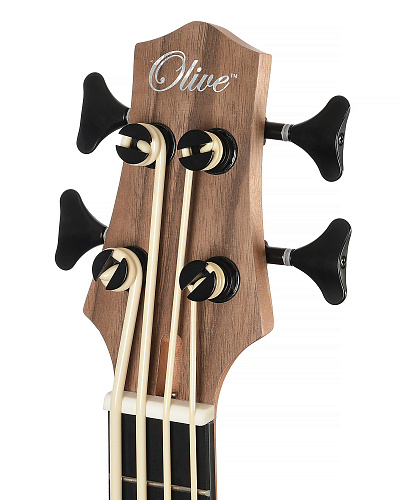 Olive U520B Укулеле бас с эфами электроакустическая 30", цвет натуральный