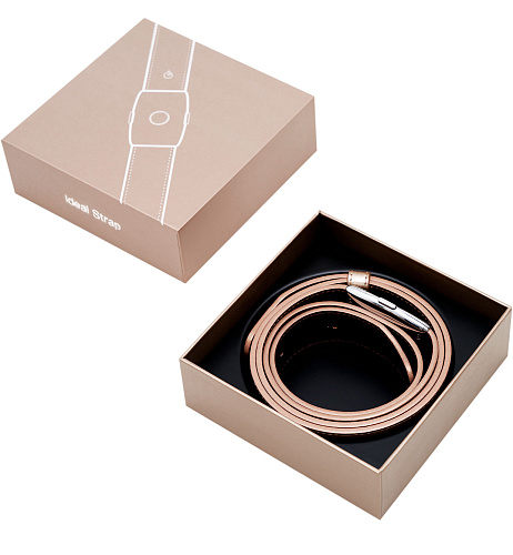 Lava GD Ремень для укулеле кожаный, цвет золотой