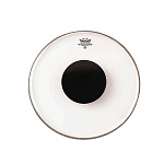 Фото:REMO CS-0313-10 Batter, Controlled Sound, Clear, Black Dot On Top, 13'' пластик