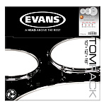 Фото:Evans ETP-G2CTD-R G2 Coated Rock Набор пластика для том барабана, 10"/12"/16"