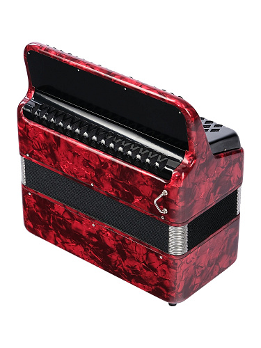 Тульская Гармонь BN-37-RD Баян ученический двухголосный "Тула-209", 92/55х100-II, красный