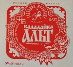 Фото:Господин Музыкант BA7F Комплект струн для балалайки-альт (сталь+ф/б)