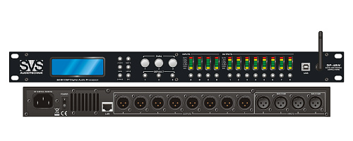 SVS Audiotechnik DP-48W Цифровой процессор: 4 входа 8 выходов