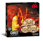 Фото:Meinl CC-EM480 Classics Custom Extreme Metal Комплект тарелок 14, 18, 20"