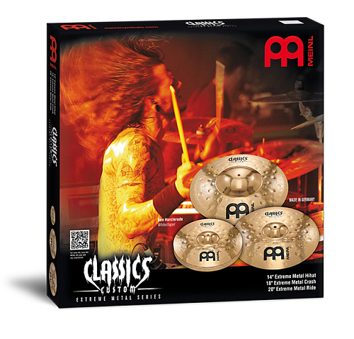Meinl CC-EM480 Classics Custom Extreme Metal Комплект тарелок 14, 18, 20"