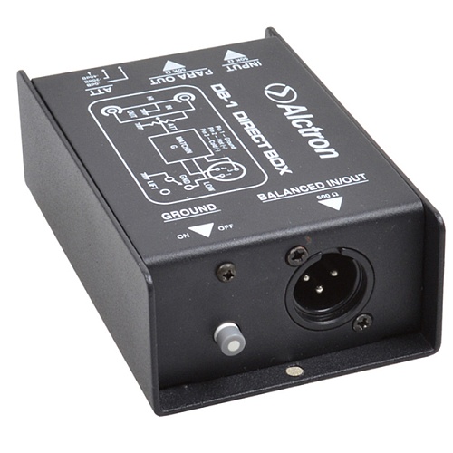Alctron DB-1 D.I. Box Преобразователь акустического сигнала, пассивный