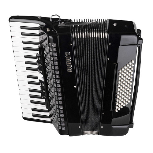 Aurus JH2017-BLACK Аккордеон 37/96/7/2, черный, с футляром