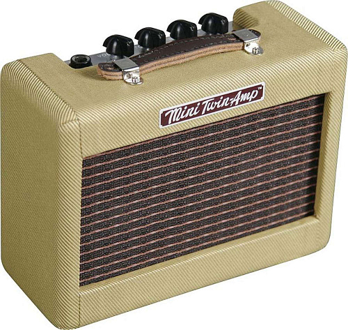 FENDER MINI '57 TWIN-AMP Миниатюрный комбоусилитель, 1 Вт