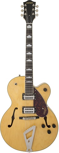 Gretsch G2420 HLW SC VLAMB Полуакустическая электрогитара, цвет янтарный