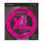 :D'Addario ECB81M Chromes Bass    -, Light, 45-100, Medium Scale