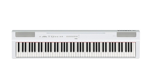 Yamaha P-125aWH Цифровое пианино, со стойкой и педалью, белое (3 коробки)