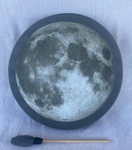 Pangooda Drums PNG-50-БП-Л Бубен пневматический тканный, принт Луна