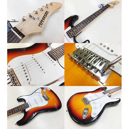 FERNANDES LE-1Z 3S 3SB/ R Электрогитара Stratocaster SSS