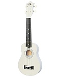 Фото:Tutti JR-10 SWH Укулеле сопрано 21", цвет призрачно-белый