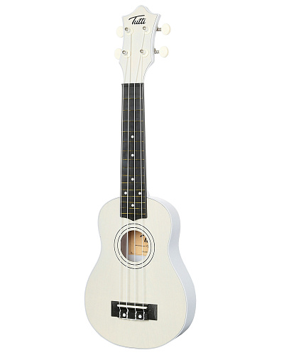 Tutti JR-10 SWH Укулеле сопрано 21", цвет призрачно-белый