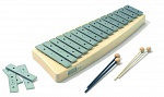 Фото:Sonor 21103101 Orff Meisterklasse SG 19 Глокеншпиль сопрано, 19 брусков