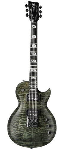 VGS Eruption Gitarre Jet Bk Faded (evertune) 