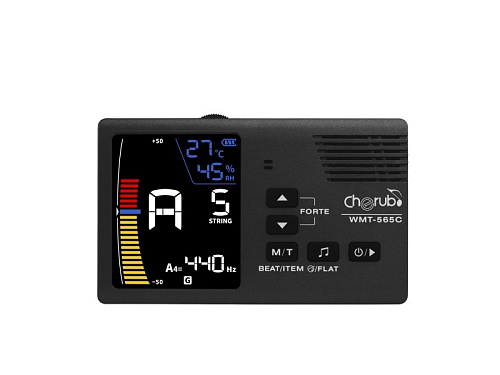 Cherub WMT-565C Метроном / тюнер / тон-генератор, с термометром и гигрометром