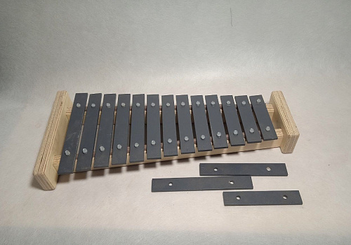 Sinkopa SGS1 Колокольчики (глокеншпиль) сопрано диатоника, 13 нот +3 дополнительных