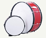 Фото:Foix FSBM24-RED Маршевый бас-барабан 24х10", красный