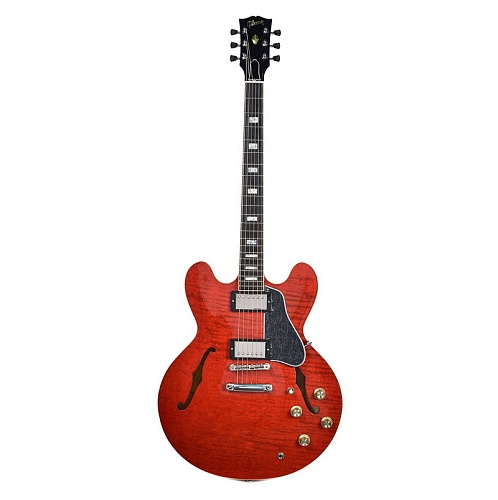GIBSON 2018 MEMPHIS ES-335 FIGURED ANTIQUE SIXTIES CHERRY Комплект: полуакустическая гитара, кейс