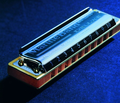 Hohner M200511 Marine Band Deluxe Bb-major Диатоническая губная гармошка